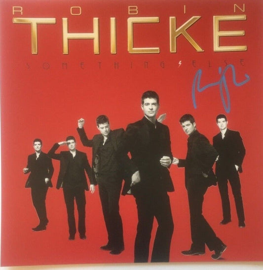 Autographed  Robin Thicke signed Something Else 12x12 PHOTO