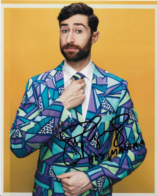 Photo 8x10 autographiée par Scott Rogowsky HQ