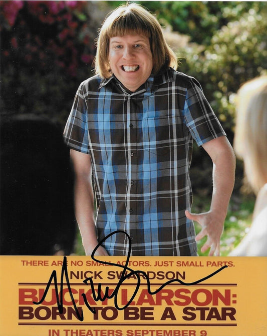 Bucky Larson 8x10 signé par Nick Swardson