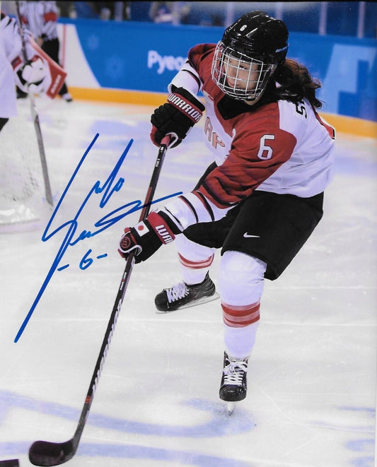 Auto Sena Suzuki Team Japan Gangneung Olympics Womens Hockey 8x10 Photo Original