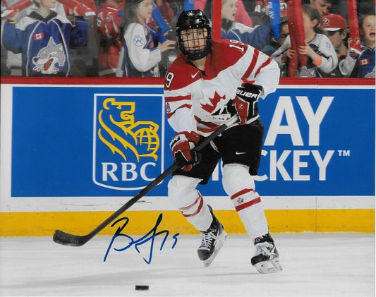 Signed Brianne Jenner Team Canada Womens Hockey Autographed 8x10 Photo Original