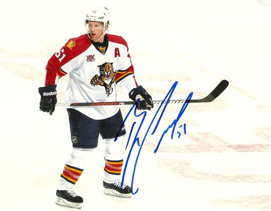 Autographed Brian Campbell Florida Panthers 8x10 Photo #2 Original