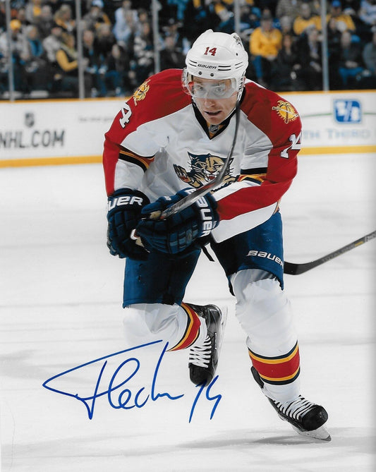 Autographed Tomas Fleischmann Florida Panthers 8x10 Photo Original