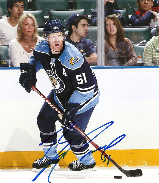 Autographed Brian Campbell Florida Panthers 8x10 Photo Original