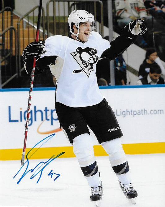 Autographed Pittsburgh Penguins Simon Despres 8x10 Photo #3 Original