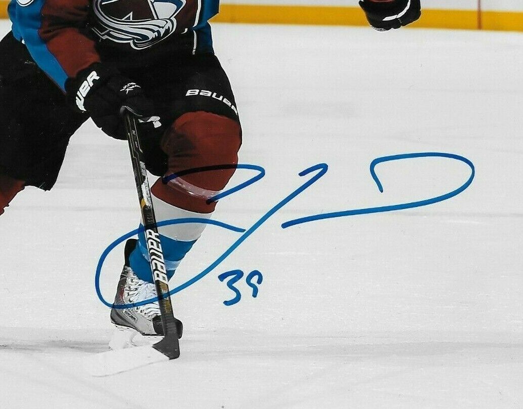 Autographed Colorado Avalanche TJ Galiardi 8x10 Photo Original