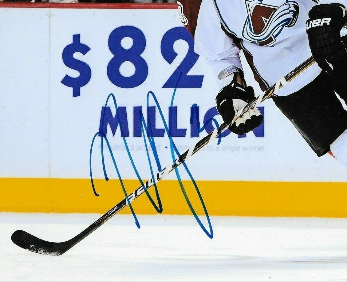 Autographed Colorado Avalanche Ryan O'Byrne 8x10 Photo Original