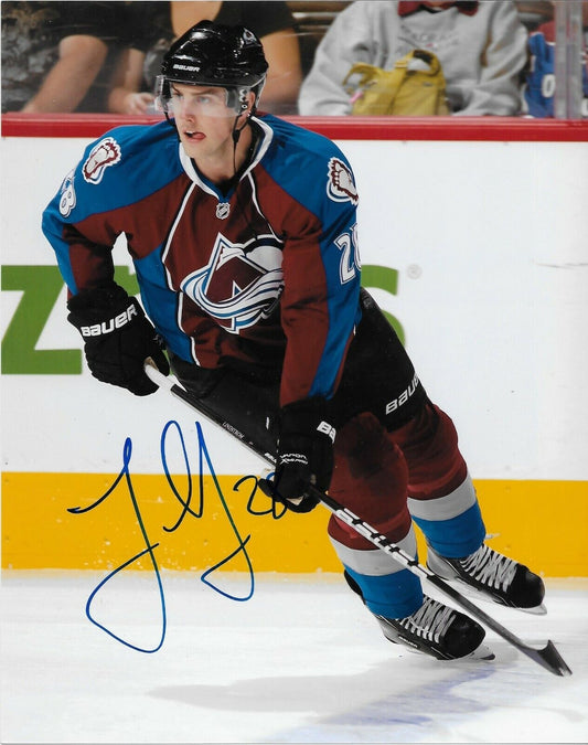 Autographed Colorado Avalanche Joakim Lindstrom 8x10 Photo Original
