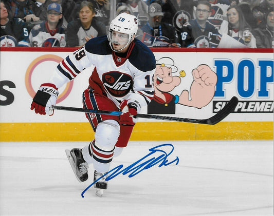 Autographed Winnipeg Jets Nic Petan 8x10 Photo Original