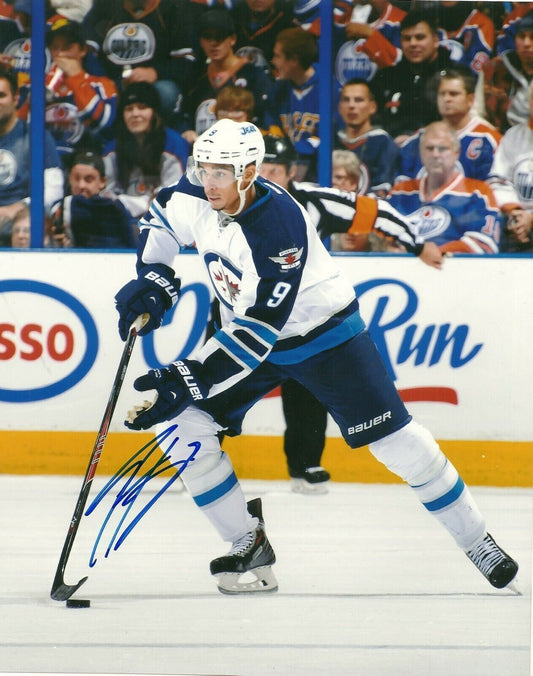 Autographed Winnipeg Jets Evander Kane 8x10 Photo #2 Original