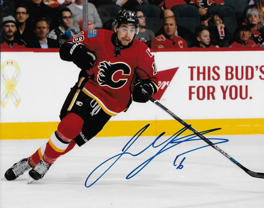 Autographed Calgary Flames Josh Jooris 8x10 Photo Original