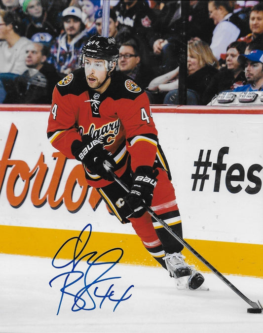 Autographed Calgary Flames Chris Butler 8x10 Photo Original