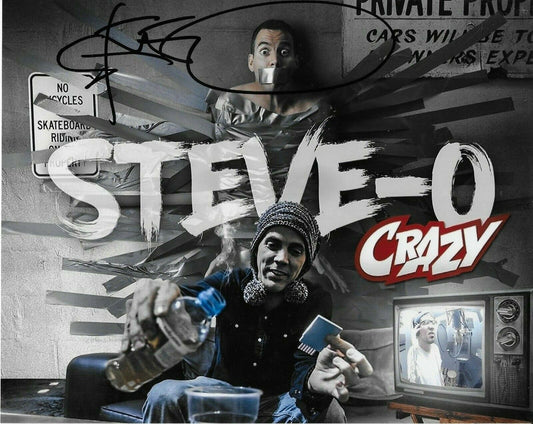 Autographed Steve-O signed 8x10 Photo Jackass