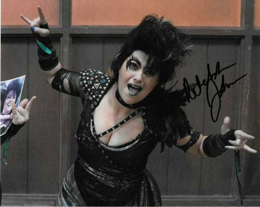 Autographed Actress Rebekka Johnson signed 8x10 Glow