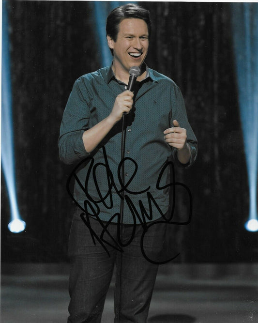 Photo autographiée de Pete Holmes au format 8x10