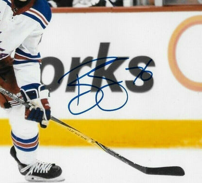 Autographed New York Rangers Brady Skjei 8x10 Photo Original