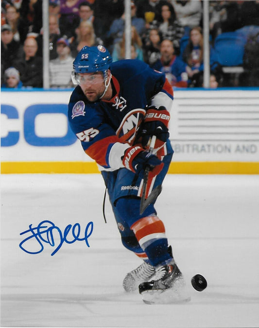 Autographed New York Islanders Johnny Boychuk 8x10 Photo Original