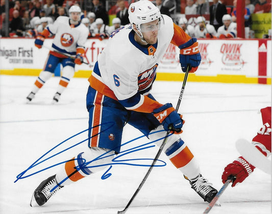 Autographed New York Islanders Ryan Pulock 8x10 Photo Original