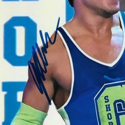 Photo autographiée de Shorty G signée WWE 8x10 par Chad Gable 2