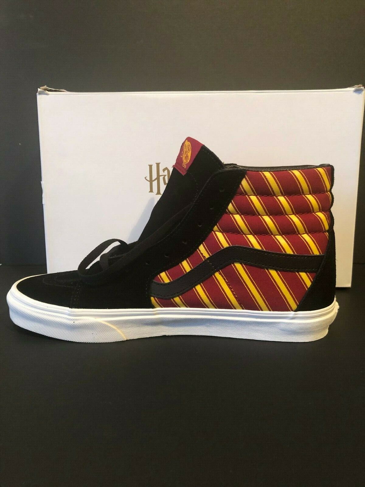 Harry Potter limited edition Vans SK8 HI Gryffindor Brand New Size 11,5