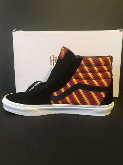 Harry Potter limited edition Vans SK8 HI Gryffindor Brand New Size 11,5