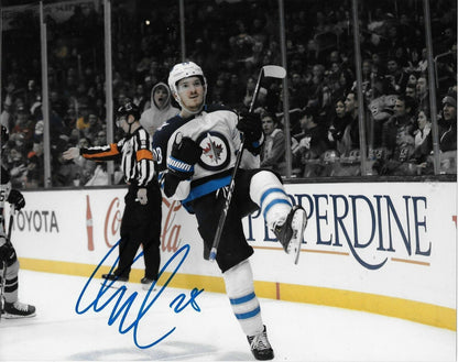 Autographed Winnipeg Jets Jack Roslovic 8x10 Photo Original