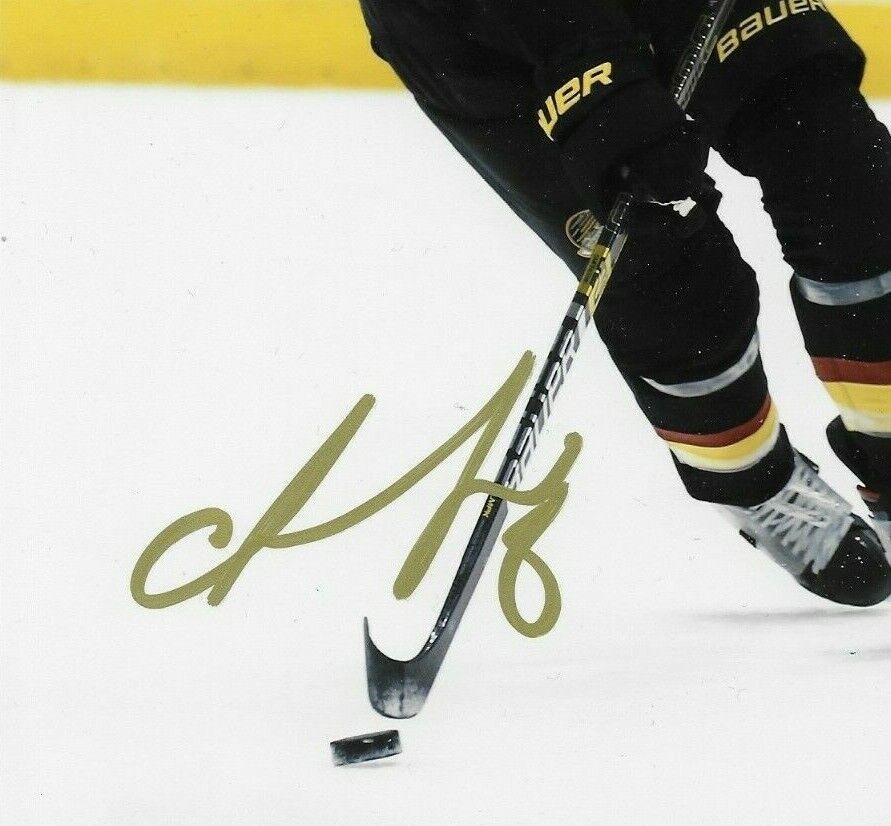 Autographed Vancouver Canucks Christopher Tanev 8x10 Photo Original