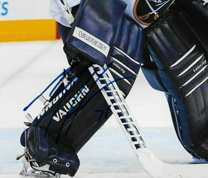 Autographed Buffalo Sabres Matt Hackett 8x10 Photo Original