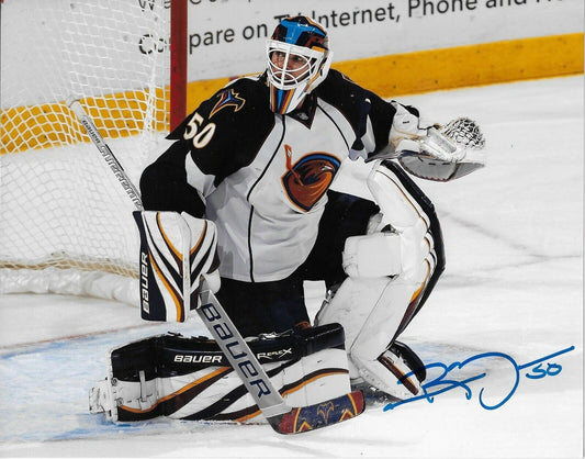 Signed Chris Mason Atlanta Thrashers Autographed 8x10 Photo #1 Original