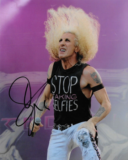Autographed Dee Snider Twisted Sister signed 8x10 Photo