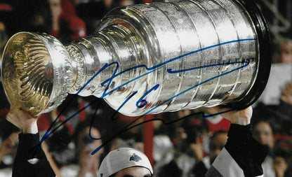 Autographed Carolina Hurricanes Andrew Ladd Stanley Cup 8x10 Photo Original
