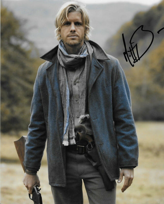 Autographed Matt Barr signed 8x10 photo Sleepy Hallow Blood & Treasure Valor