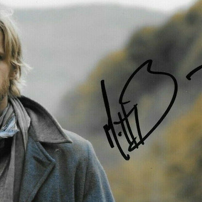 Autographed Matt Barr signed 8x10 photo Sleepy Hallow Blood & Treasure Valor