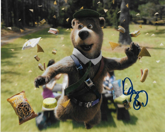 Photo 8x10 signée par Dan Aykroyd de Yogi Bear
