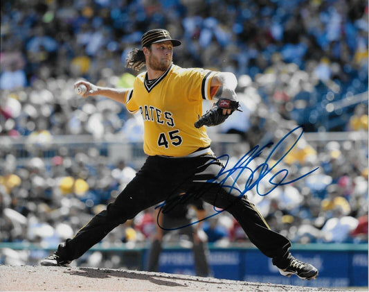 Autographed Pittsburgh Pirates Gerrit Cole 8x10 Photo Original