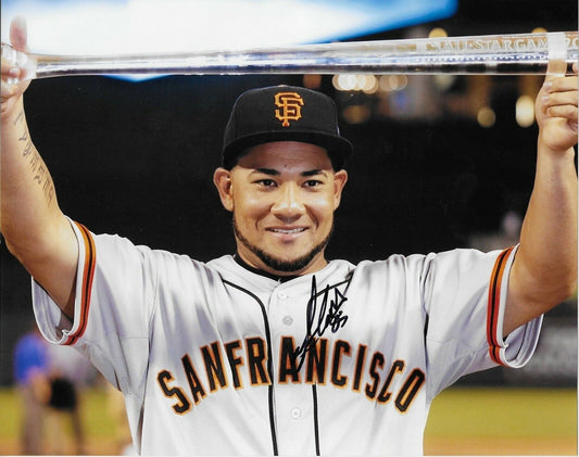 Autographed San Francisco Giants Melky Cabrera 8x10 Photo Original