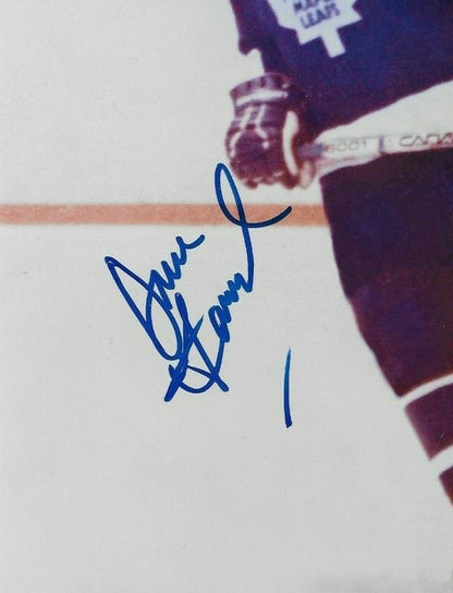 Autographed Toronto Maple Leafs Dave Farish 8x10 Photo Original