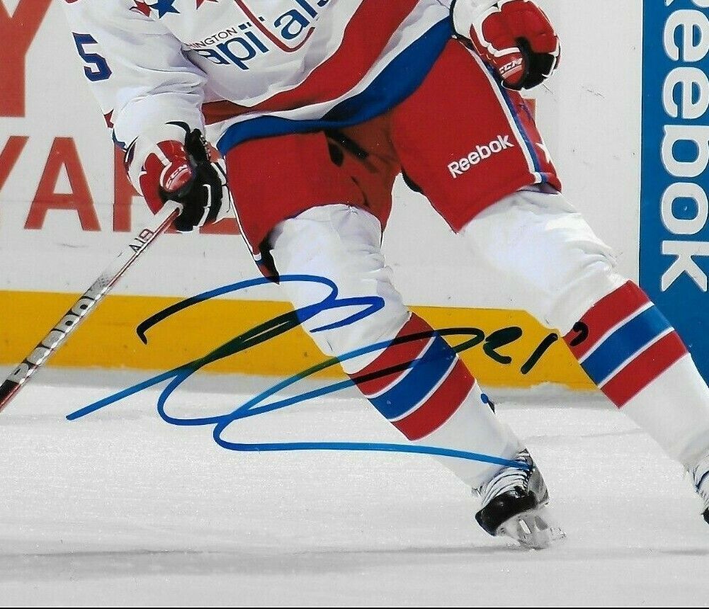 Autographed Washington Capitals Jason Chimera 8x10 Photo Original
