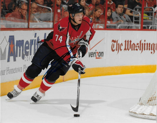 Autographed Washington Capitals John Carlson 8x10 Photo Original