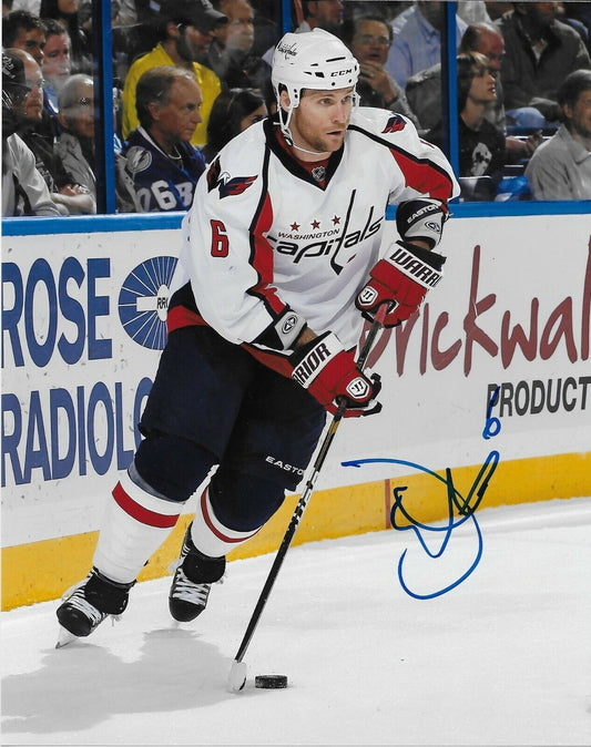 Autographed Washington Capitals Dennis Wideman 8x10 Photo Original