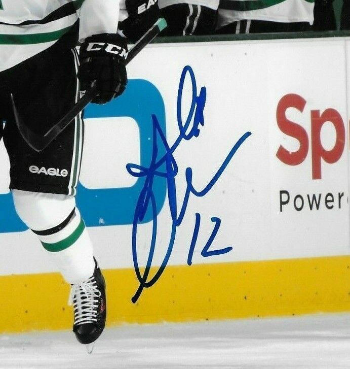Photo autographiée 8x10 d'Alex Chiasson des Dallas Stars