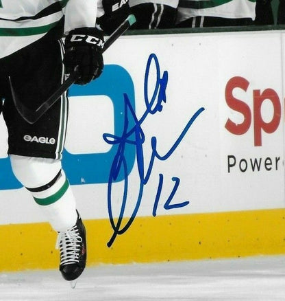 Photo autographiée 8x10 d'Alex Chiasson des Dallas Stars