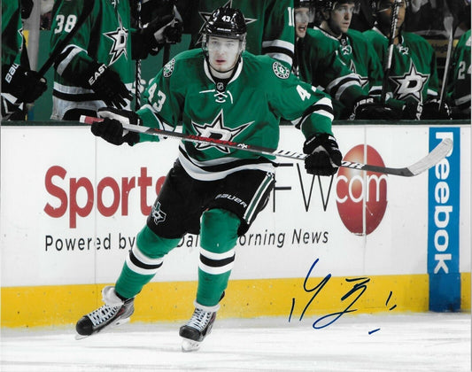 Autographed Dallas Stars Valeri Nichushkin 8x10 Photo Original
