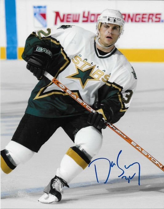 Autographed Dallas Stars Don Sweeney 8x10 Photo Original