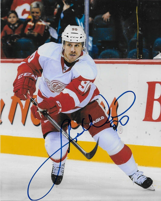 Autographed Detroit Red Wings Stephen Weiss 8x10 Photo Original