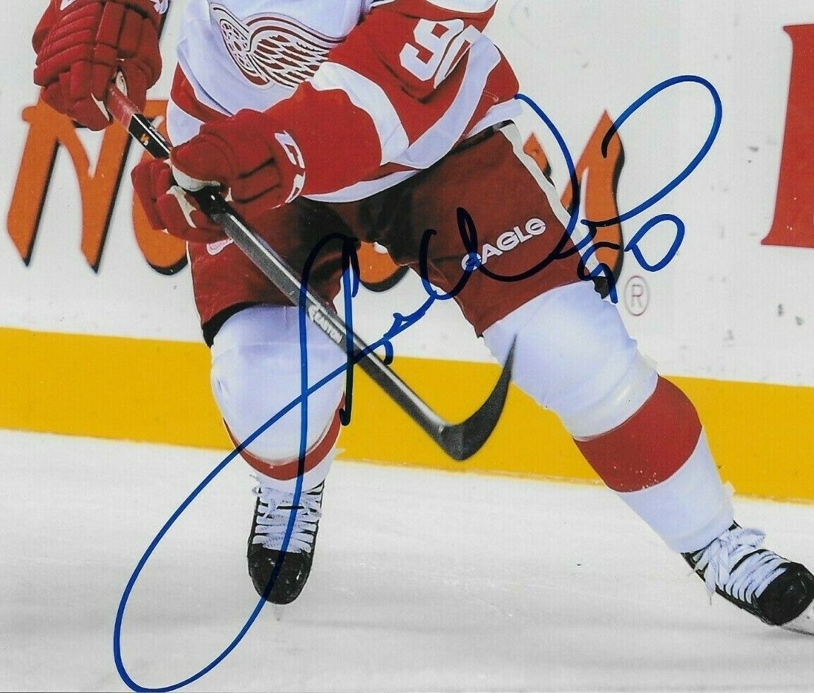 Autographed Detroit Red Wings Stephen Weiss 8x10 Photo Original