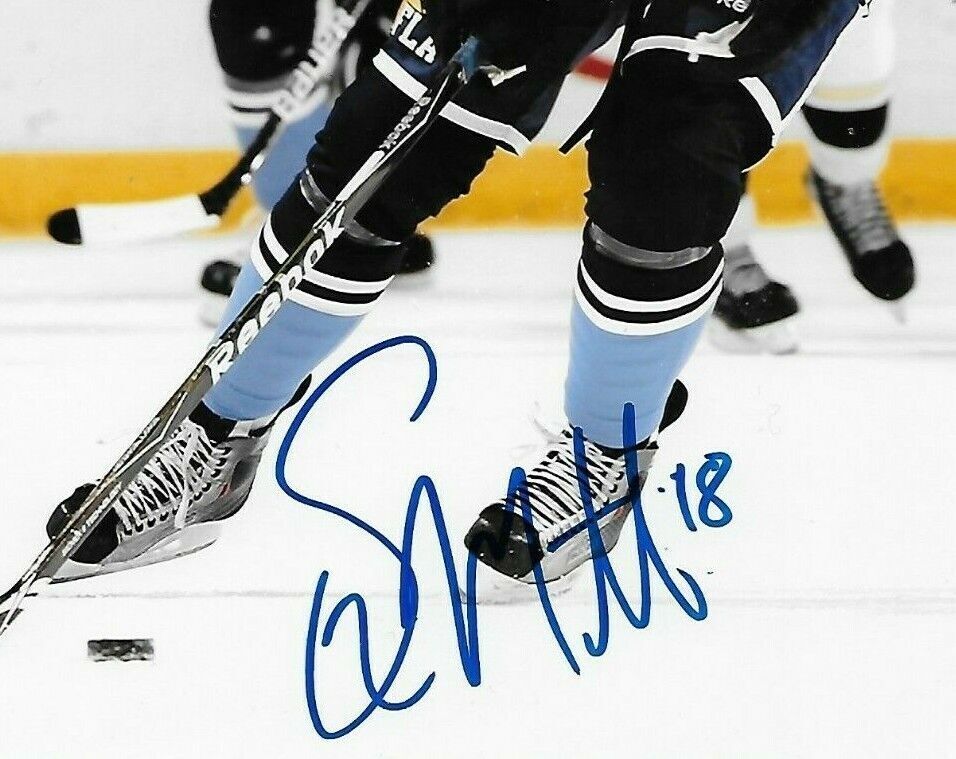 Autographed Florida Panthers Shawn Matthias 8x10 Photo Original