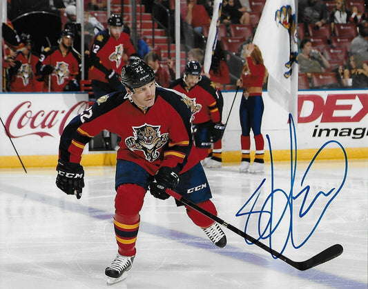Autographed Florida Panthers Shawn Thornton 8x10 Photo Original