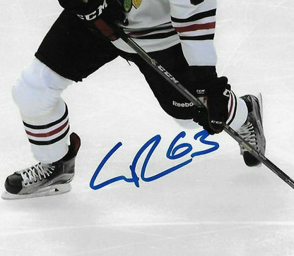 Autographed Chicago Blackhawks Carl Dahlstrom 8x10 Photo Original