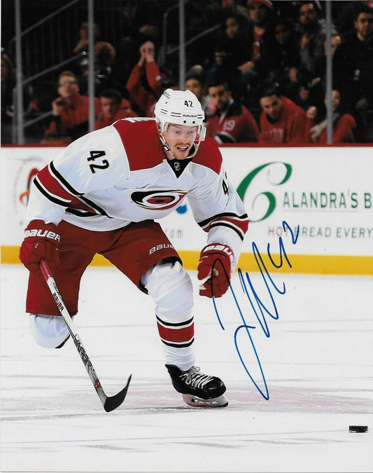 Autographed Carolina Hurricanes Joakim Nordstrom 8x10 Photo Original